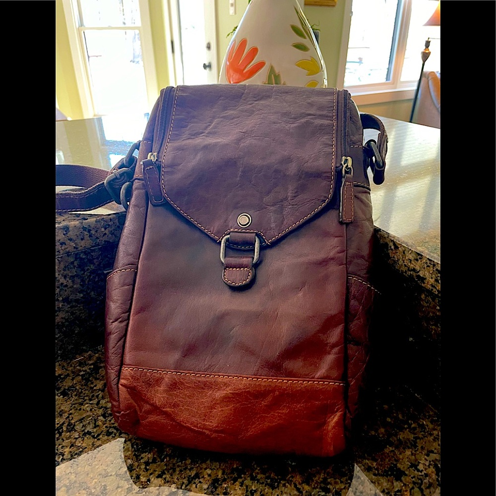 Jack Georges Voyager Crossbody Messenger Bag #7513